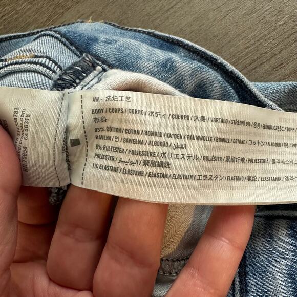 Abercrombie & Fitch The Super Skinny Ankle High Rise Size 0 - Picture 6 of 11